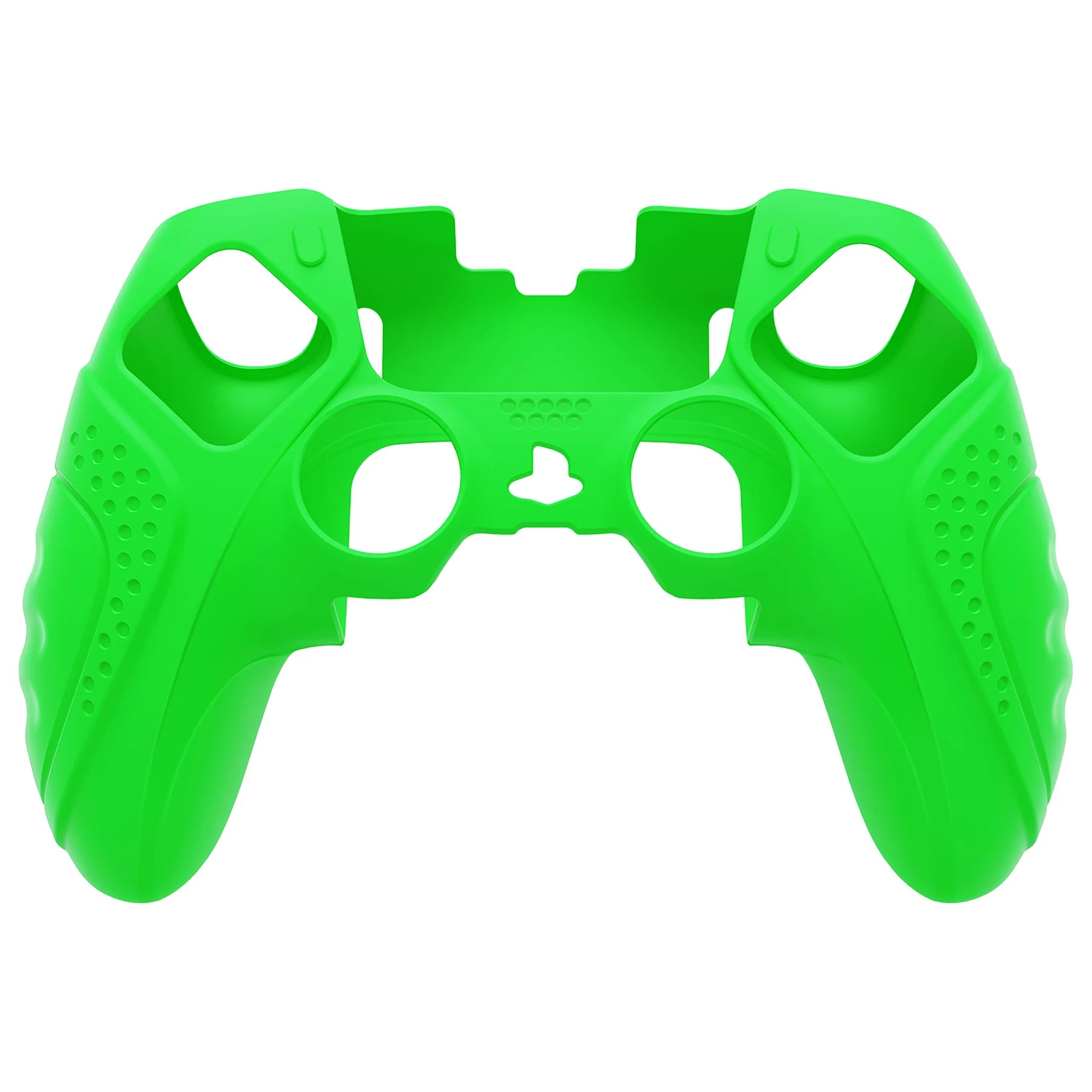 PlayVital Anti-Slip Silicone Cover Case for ps5 Edge Controller, Rubber Protector with Thumb Grip Caps - Guardian Edition Series