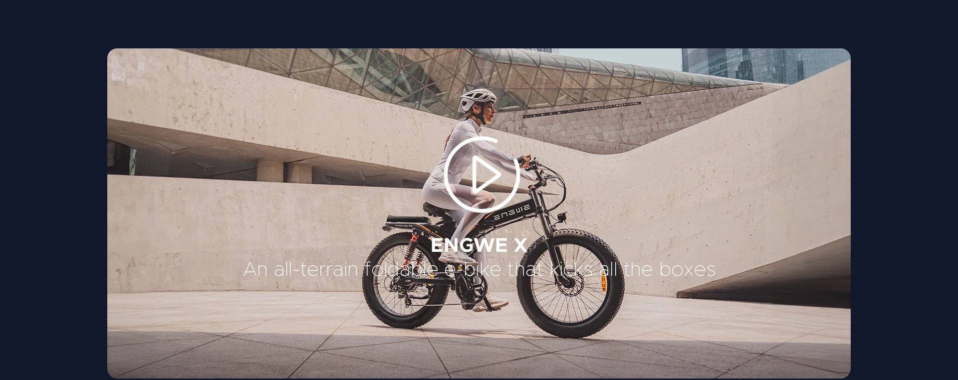Electric Bicycle 1200W motor 48V 29AH Folding Mountain E-bike Engwe X26 X24 X20 26Inch Fat Tire Urban Commuting Electric Bike