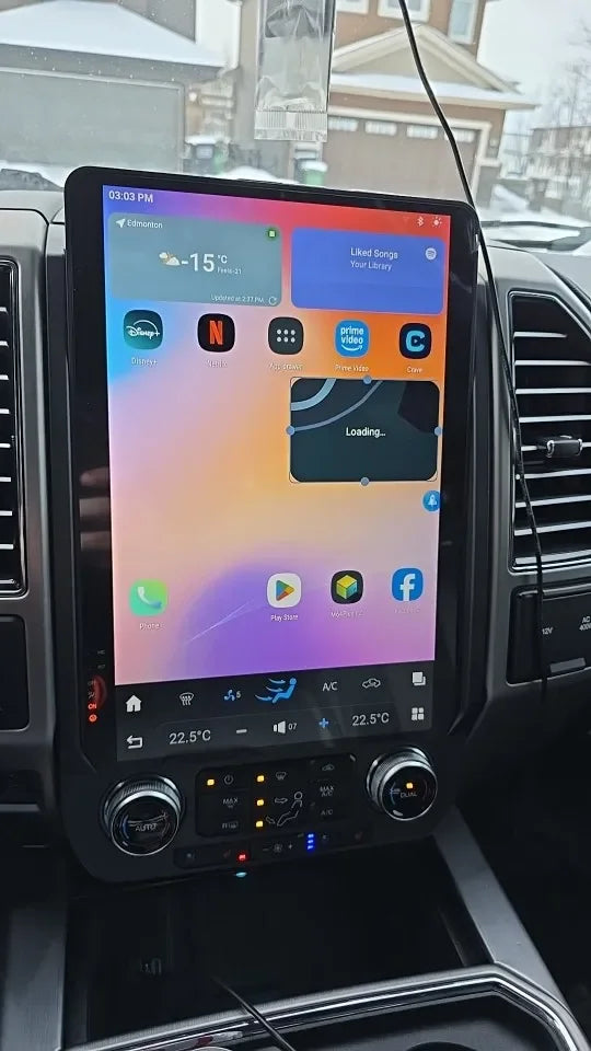 14.4 Inch Screen Android Radio For Ford F150,F250, 2015 2016 2017 2018 2019 2020 2021, Car GPS Navi Multimedia Player Head Unit