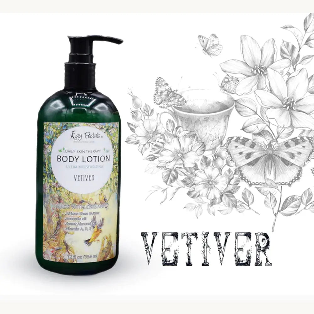 Vetiver Bundle Natural Best Skin Care Gift Set