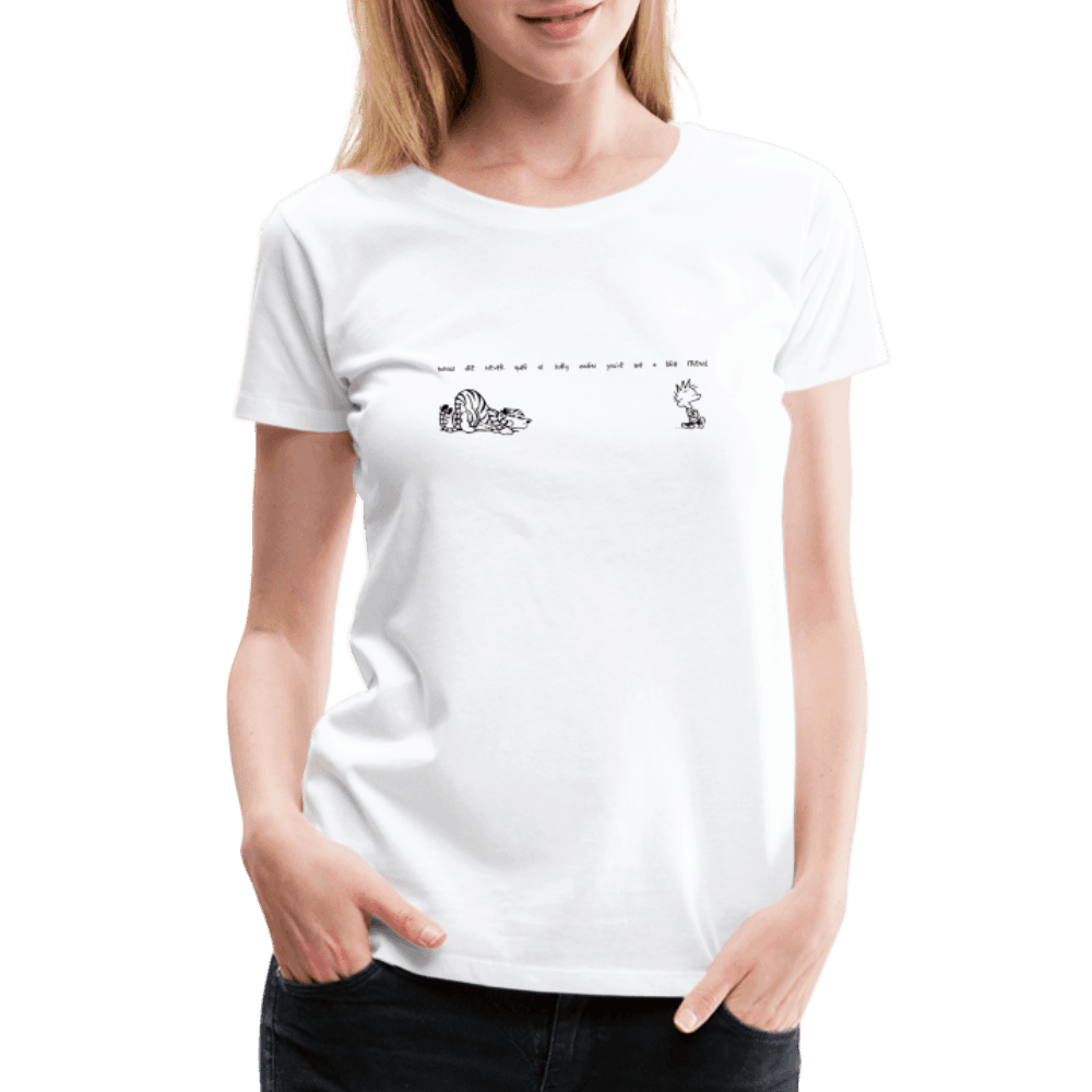 Calvin and Hobbes Best Friends Quote t-shirt
