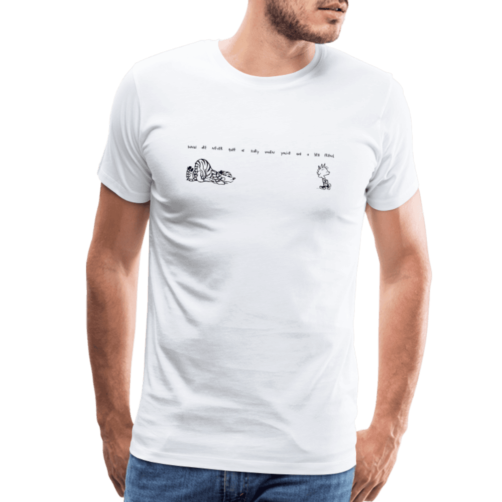 Calvin and Hobbes Best Friends Quote t-shirt