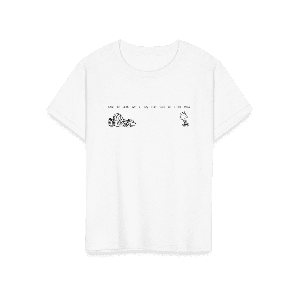 Calvin and Hobbes Best Friends Quote t-shirt