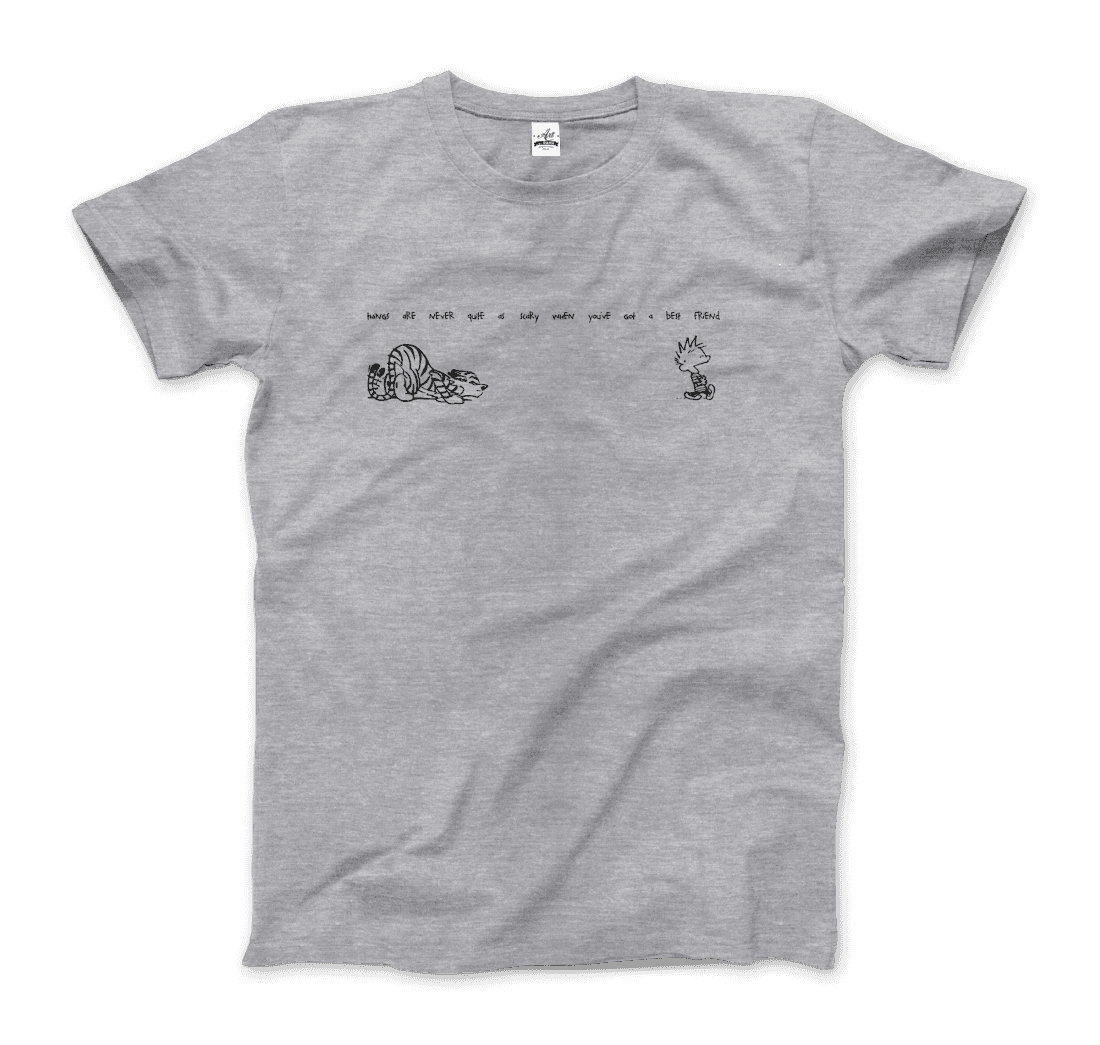 Calvin and Hobbes Best Friends Quote t-shirt