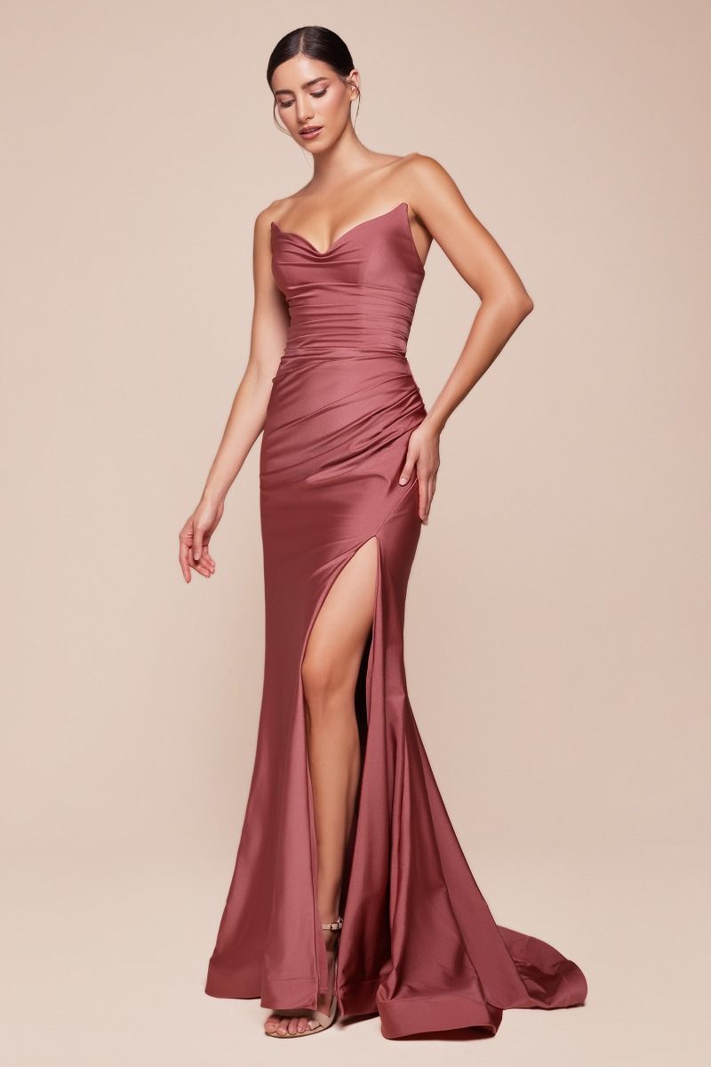Elegant Embellished Formal Long Special Occasion Gown Detailed CDCD791